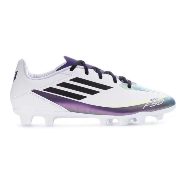 Adidas Mens F50 League FG Messi Soccer Cleats US 10.5 White Multi Athletic GUC main image 7